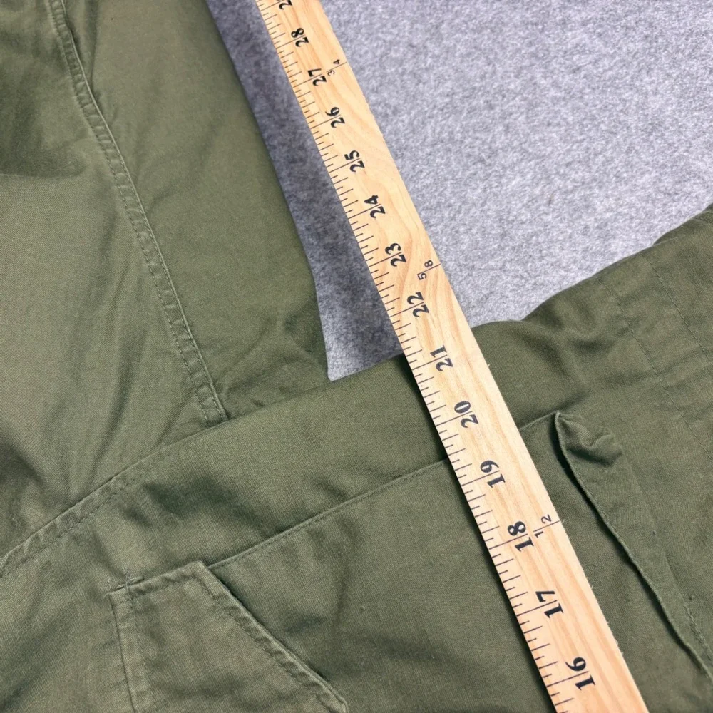 Vintage M-65 Field Jacket Mens Medium Short Olive Drab Green Military Coat M65